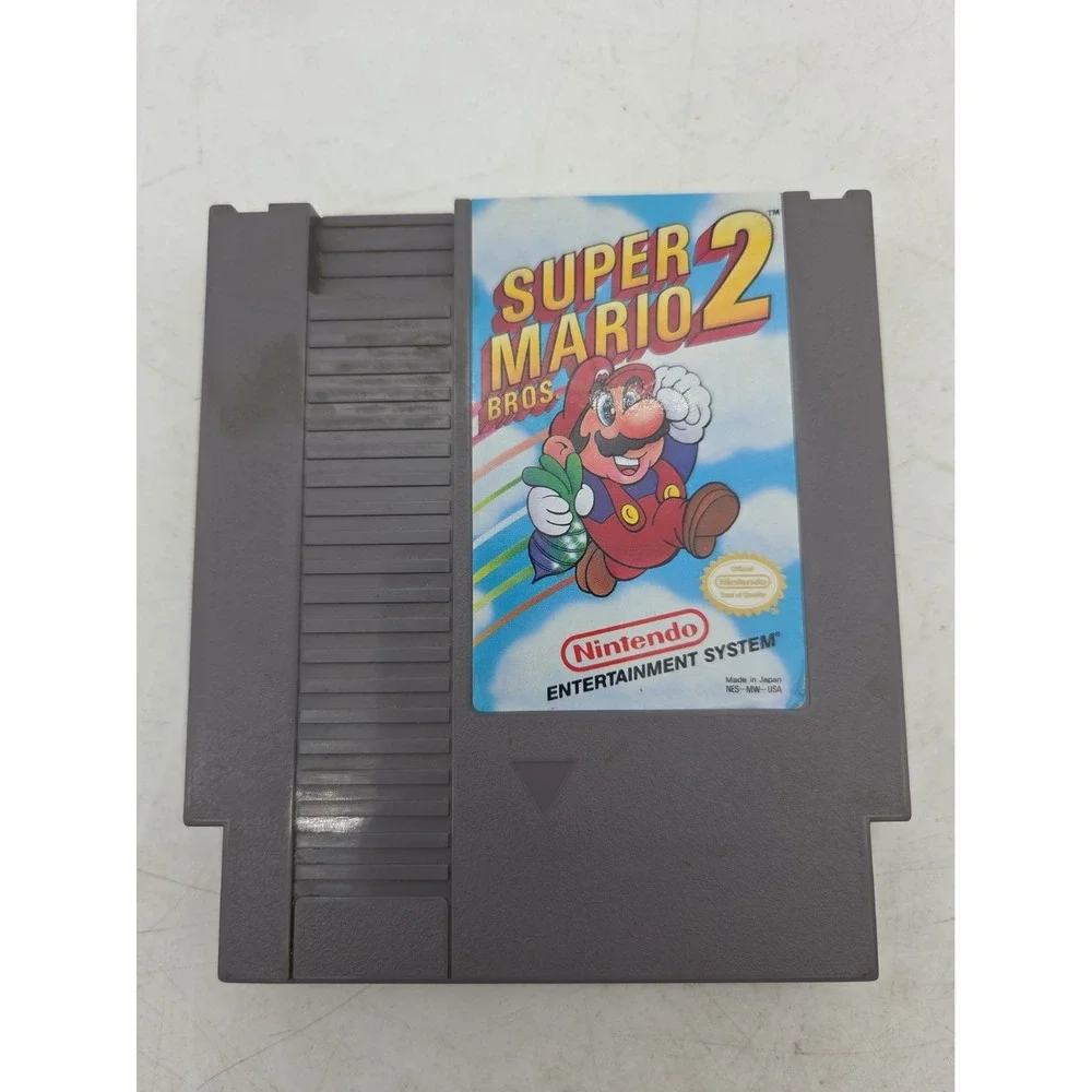 Nintendo Super Mario Bros. 2 Nintendo NES Cartridge TESTED AUTHENTIC 1985
